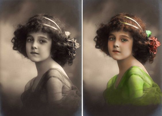 Old photo restoration services